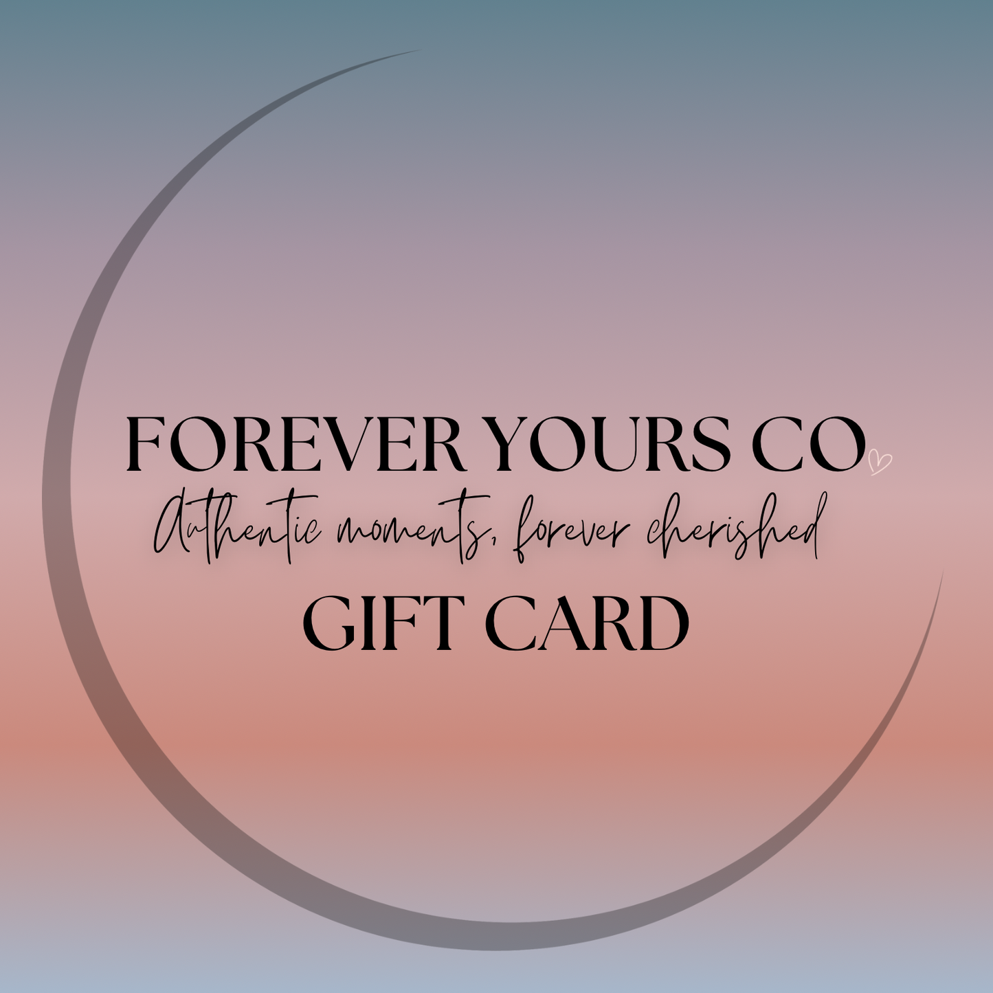 Forever Yours Co. Gift card