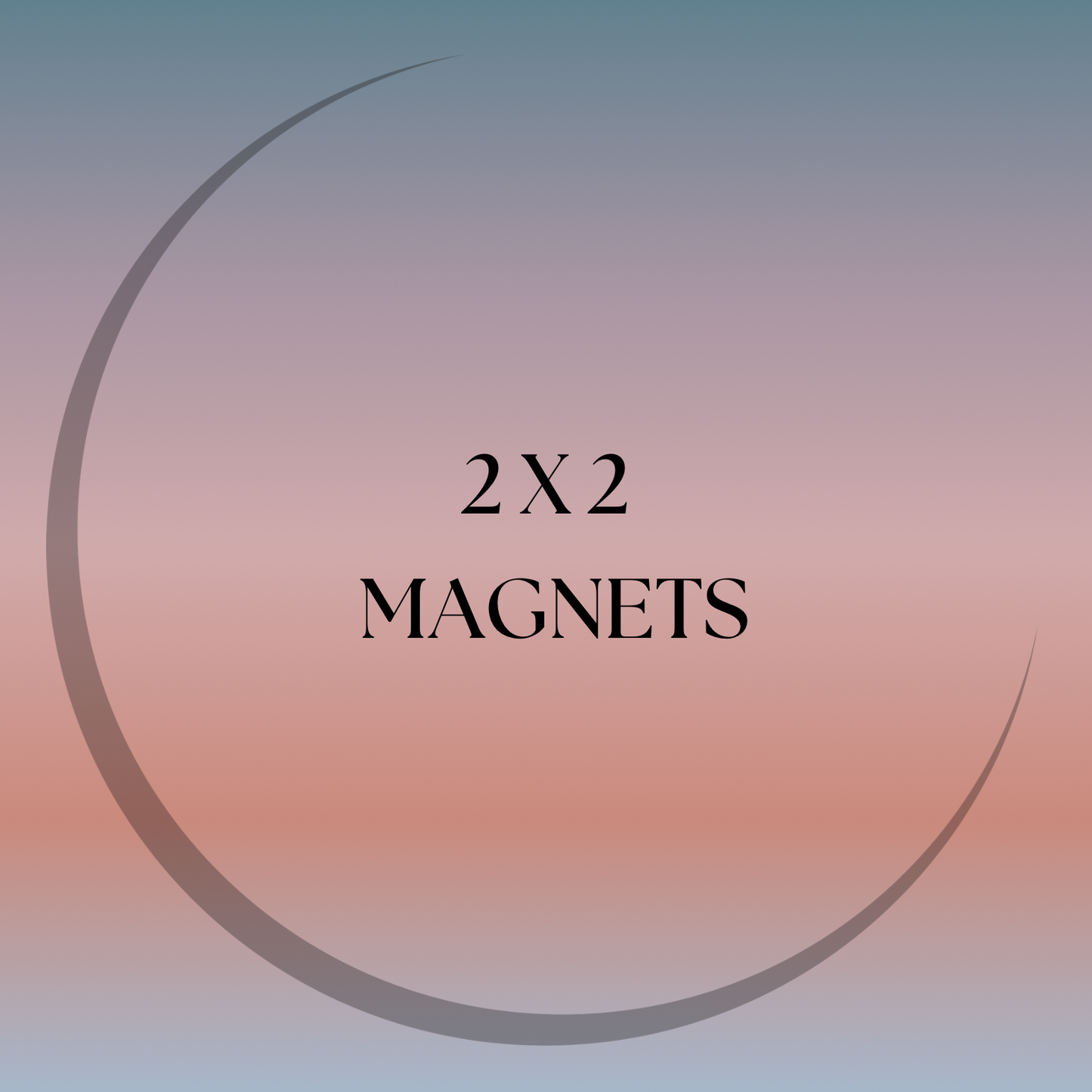 2 x 2 vinyl magnets