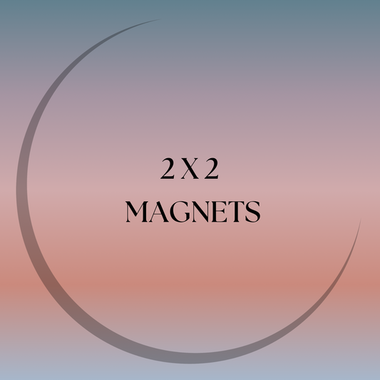 2 x 2 vinyl magnets